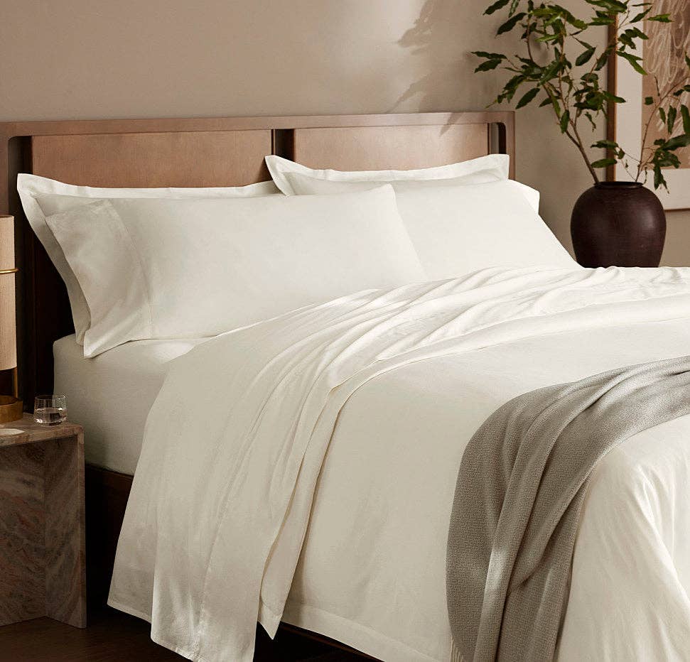 Signature Hemmed Sheet Set: Shore / King