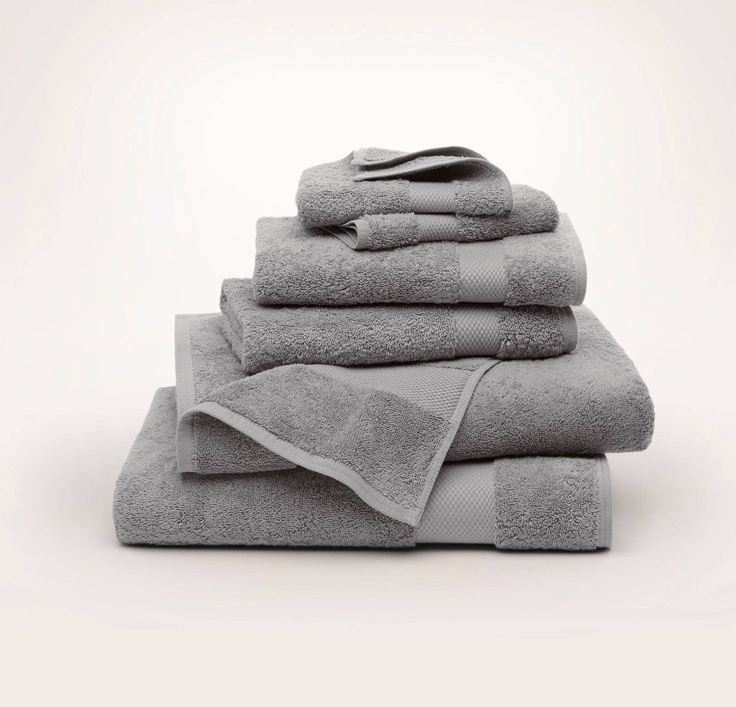 Boll & Branch Plush Bath Towel Set: White