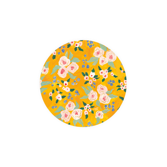 Sunshine Roses Loose Coaster