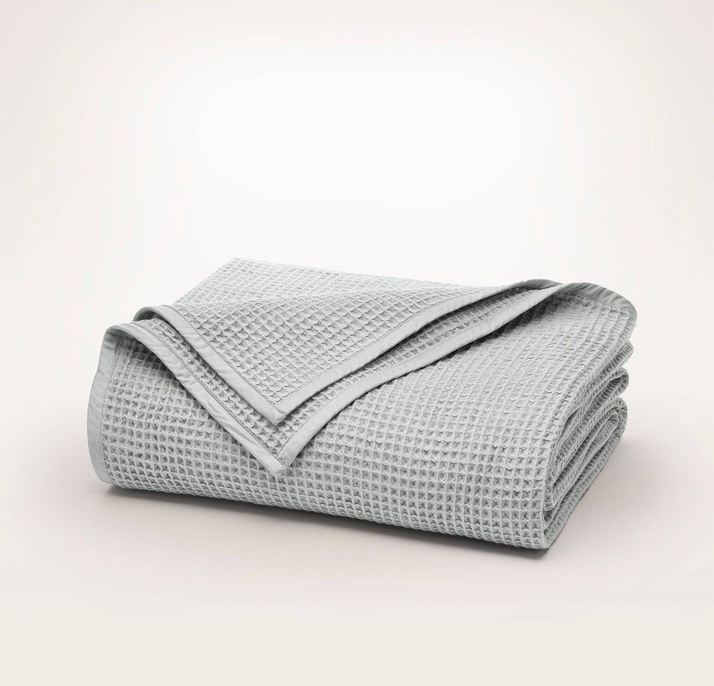 Boll & Branch Queen Waffle Bed Blanket in Shore