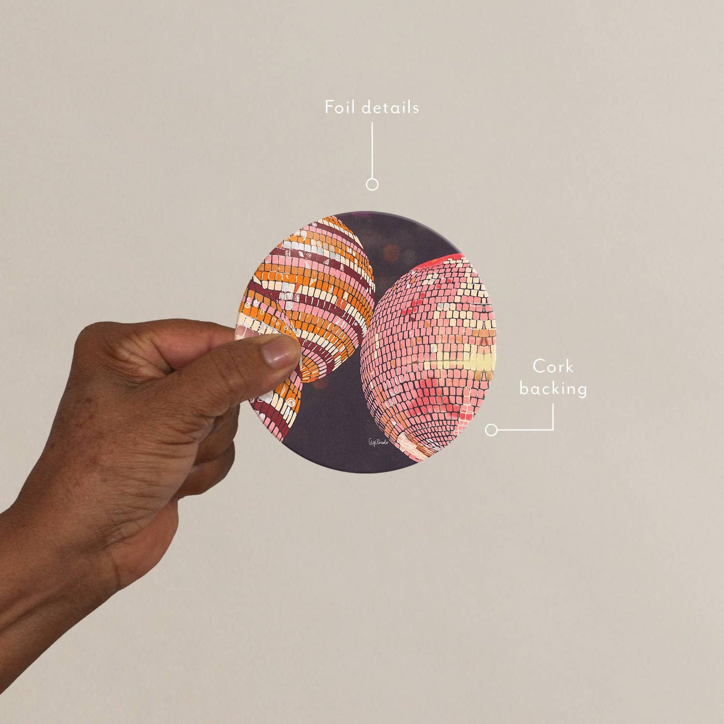 Disco Seedlings Coaster