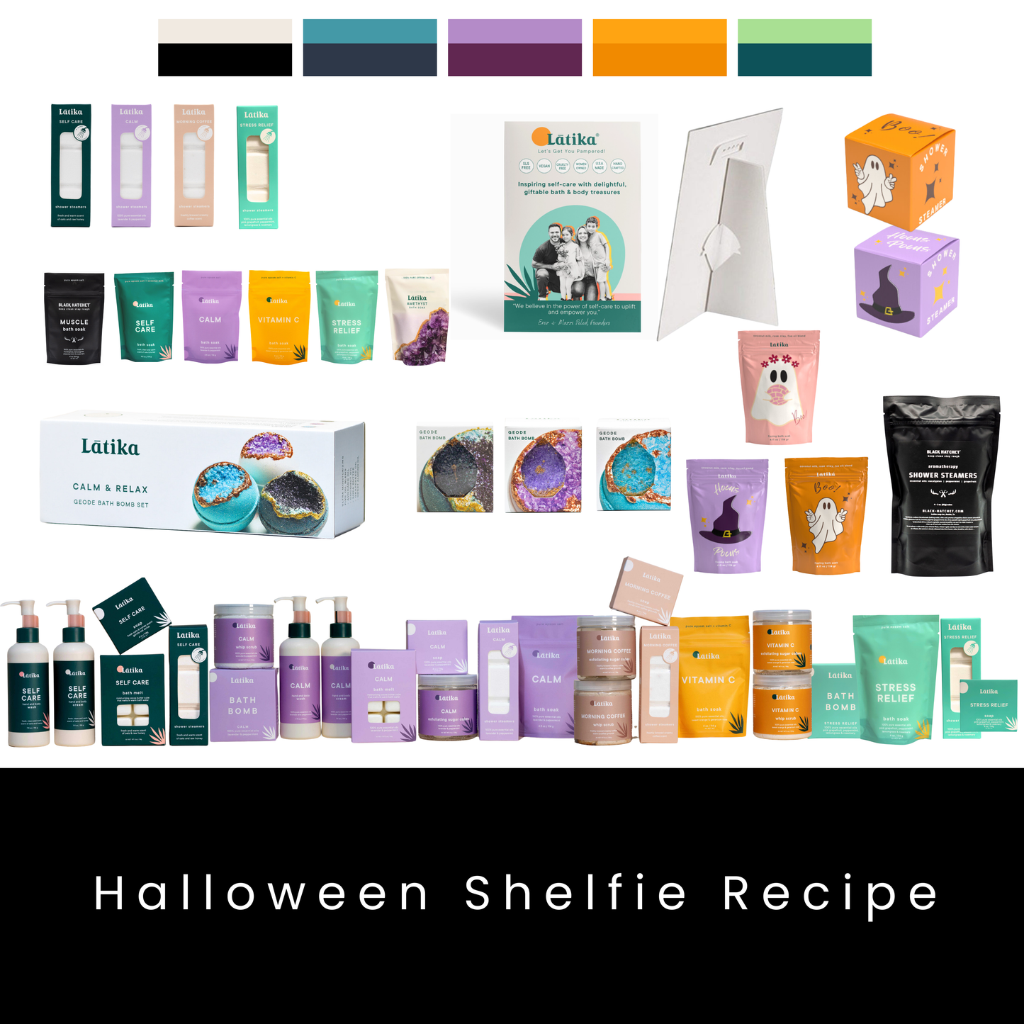 🎃 Halloween Shower Steamer Cube ✨ Hocus Pocus - Lavender