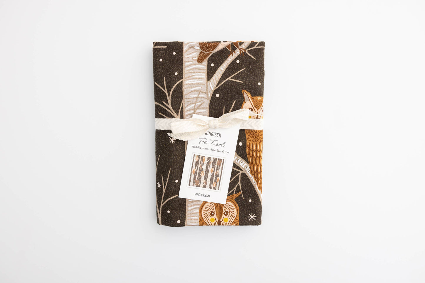 Owl Tea Towel