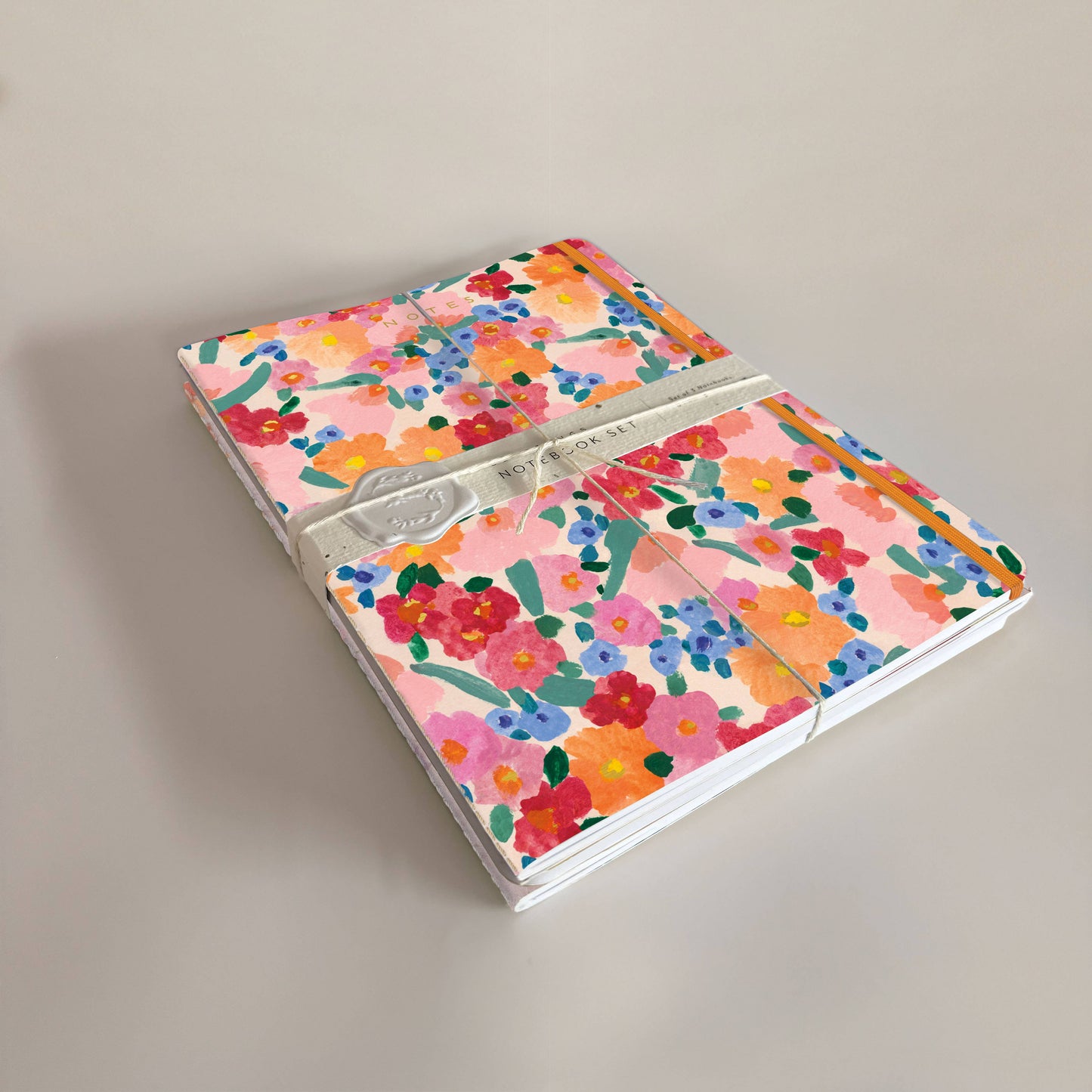 Market Flowers | Sewn Trio Notebook set