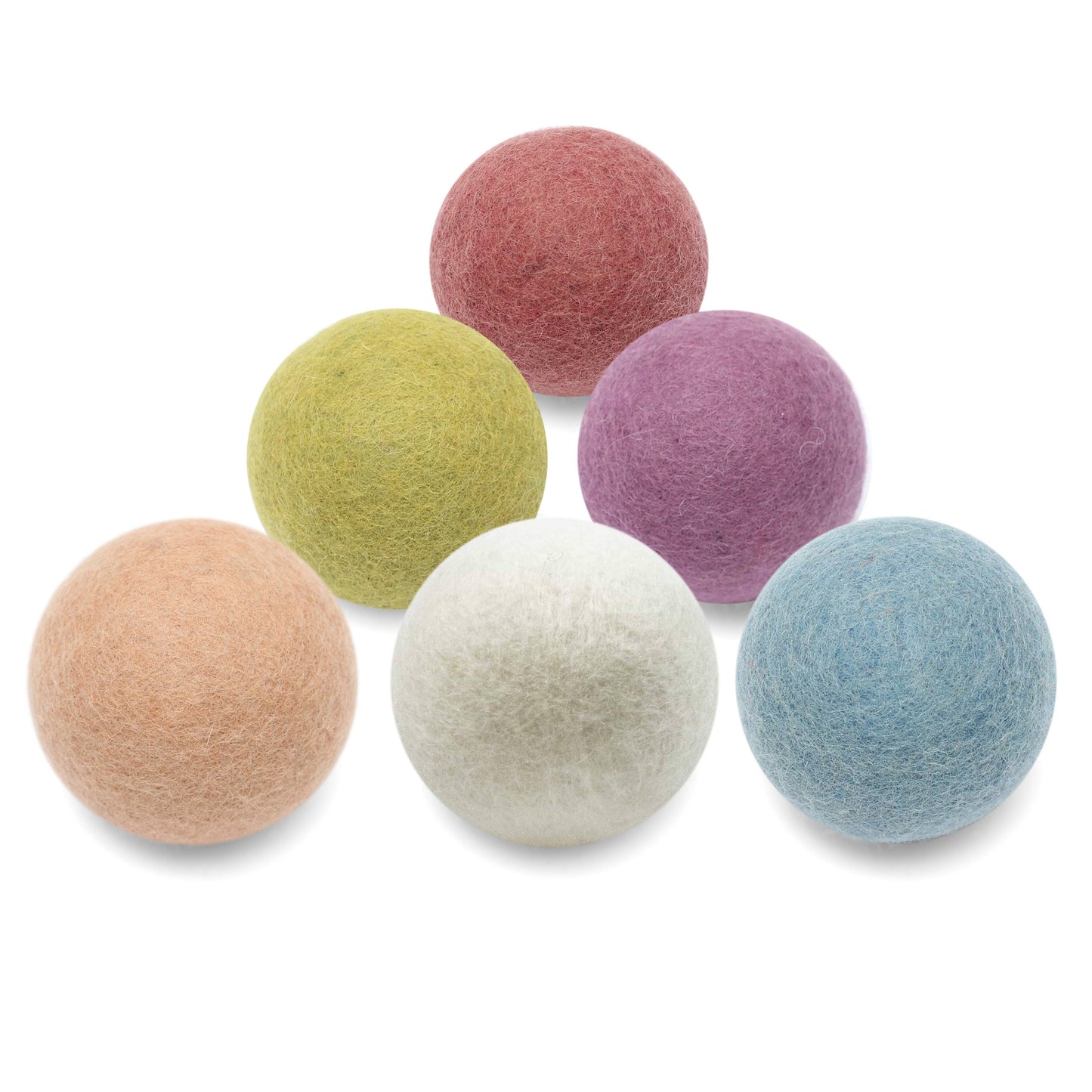 Faire Trade White Eco Wool Dryer Balls