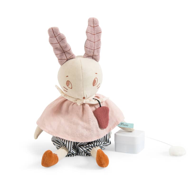 Lune the Rabbit - Musical Toy by Moulin Roty