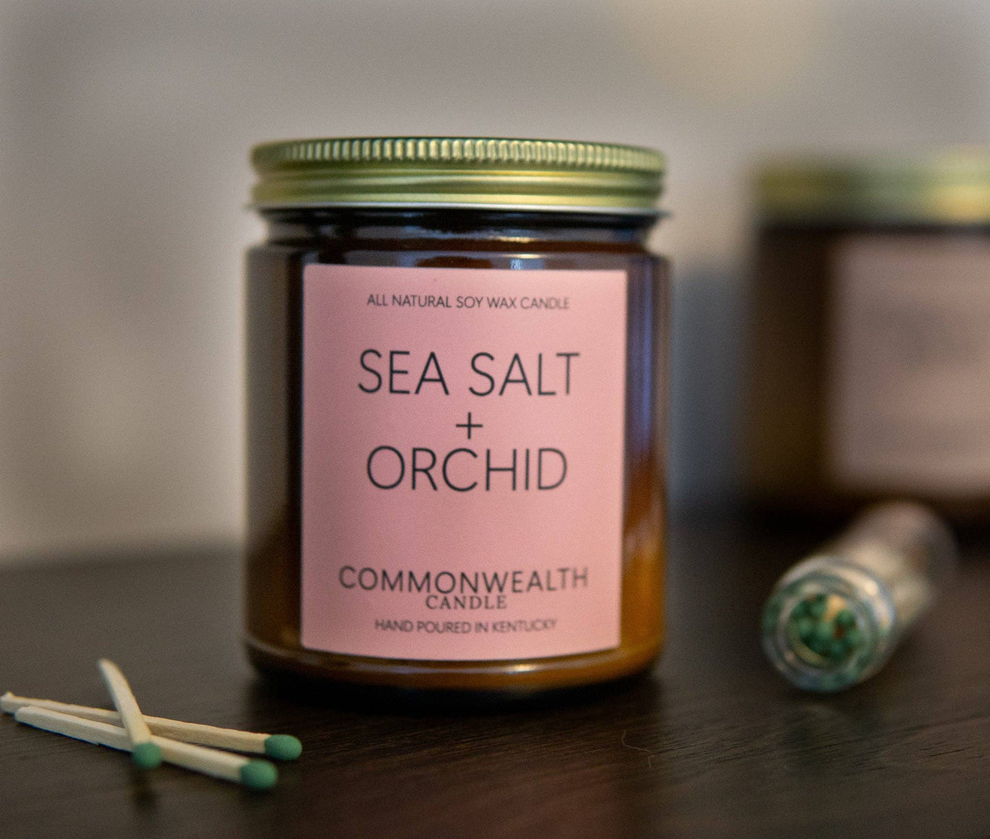 Sea Salt + Orchid: 16oz