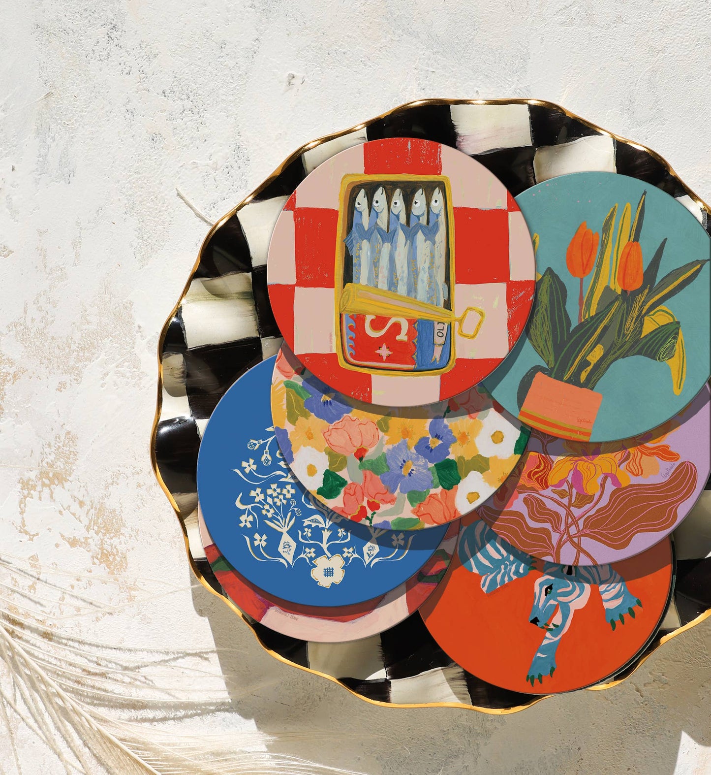 Sardines Seedlings Coaster