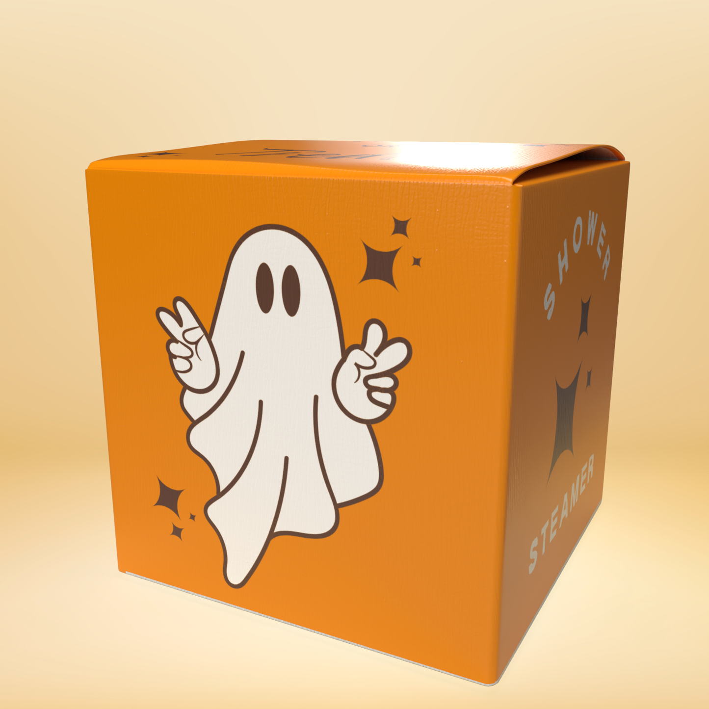 π Halloween Shower Steamer Cube β¨ Boo Ghost - Pumpkin