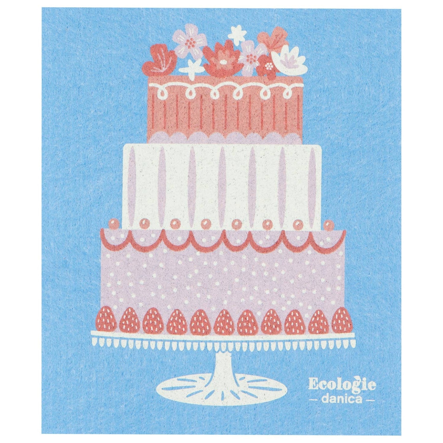 Tower Cake Swedish Dishcloth