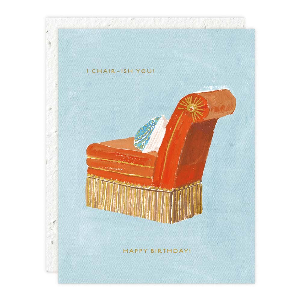 Chair-ish - Birthday Card