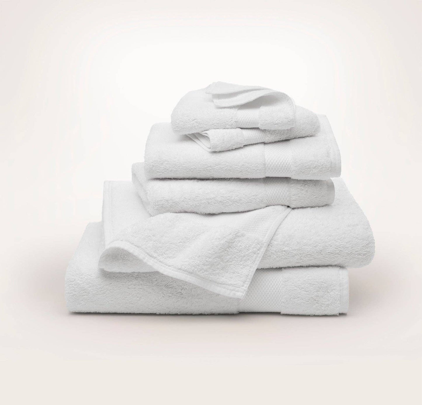 Boll & Branch Plush Bath Towel Set: White
