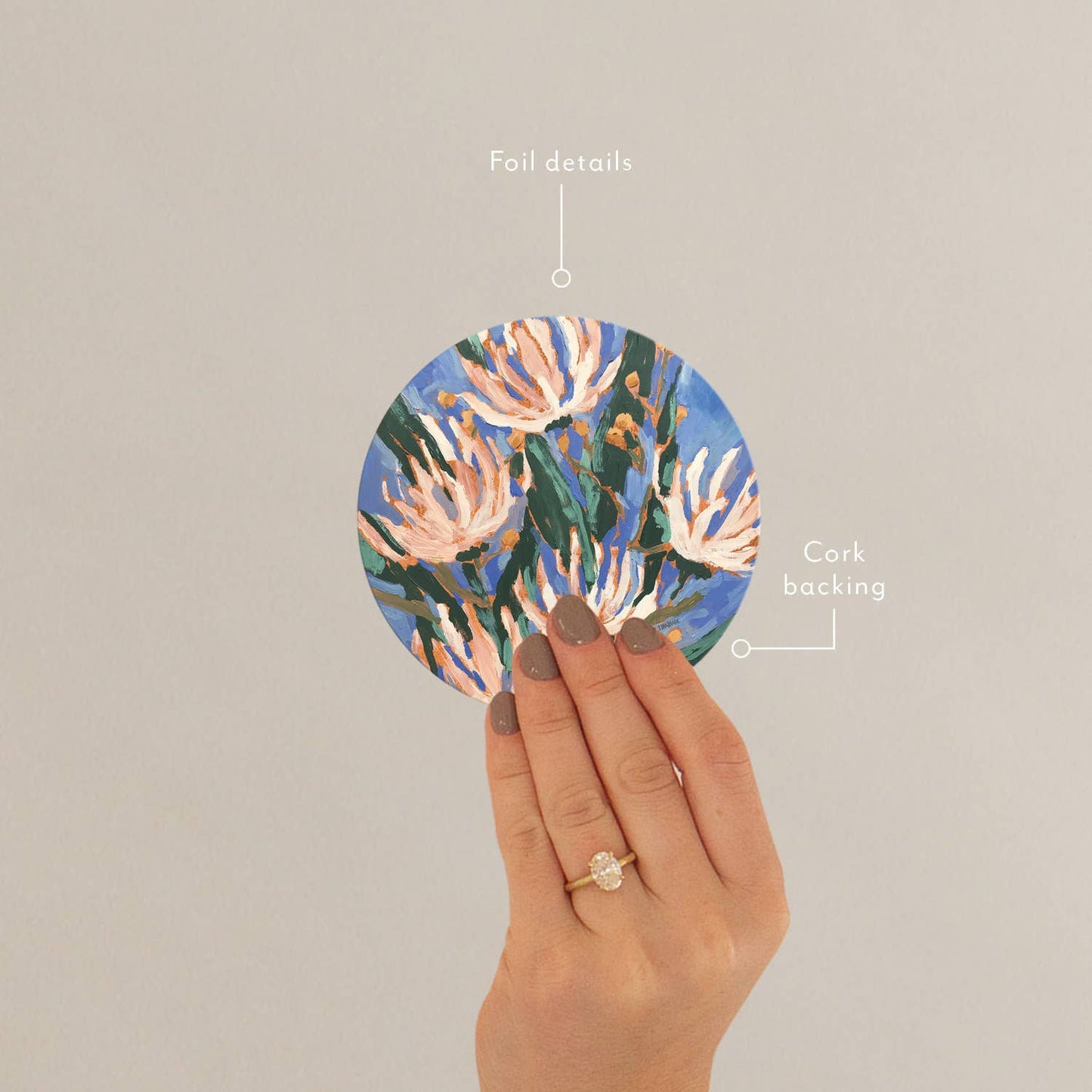 Pretty Petals Seedlings Coaster