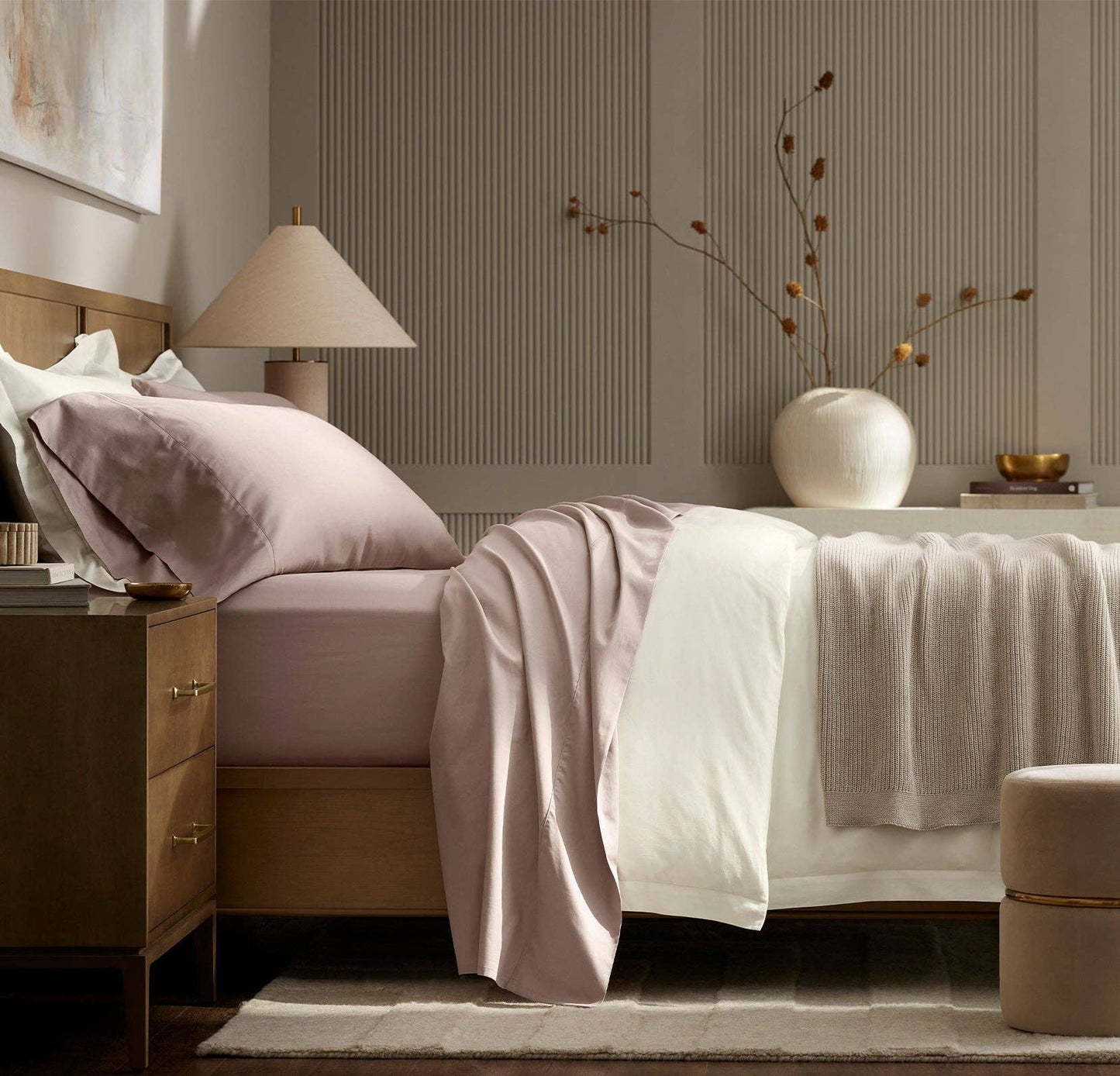 Signature Hemmed Sheet Set: Shore / Queen