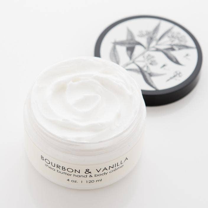 Bourbon & Vanilla Shea Butter Hand & Body Creme