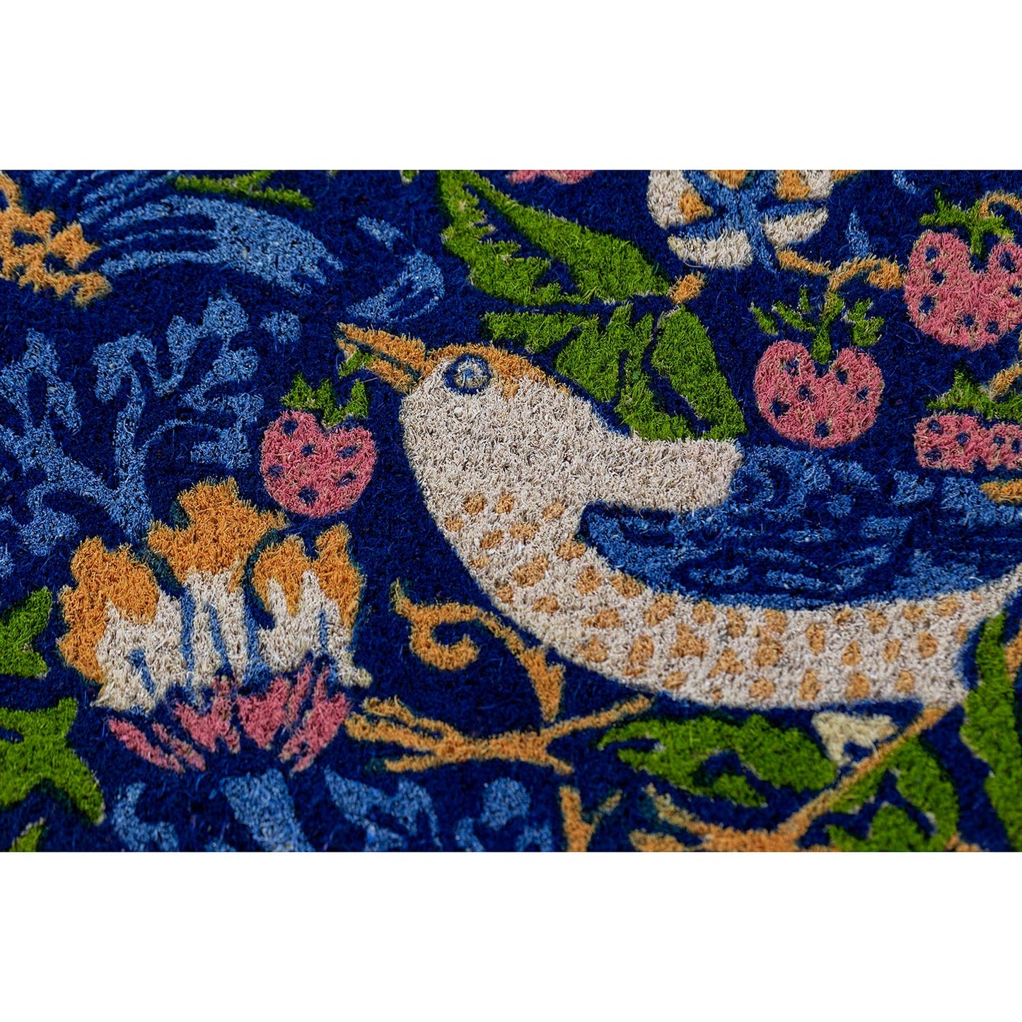 Victoria and Albert Museum Strawberry Thief Coir Doormat: 24x36