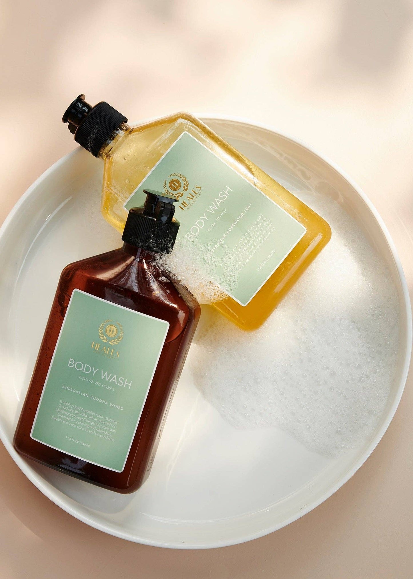 Heales Apothecary Organic Body Wash: Australian Rosewood Leaf