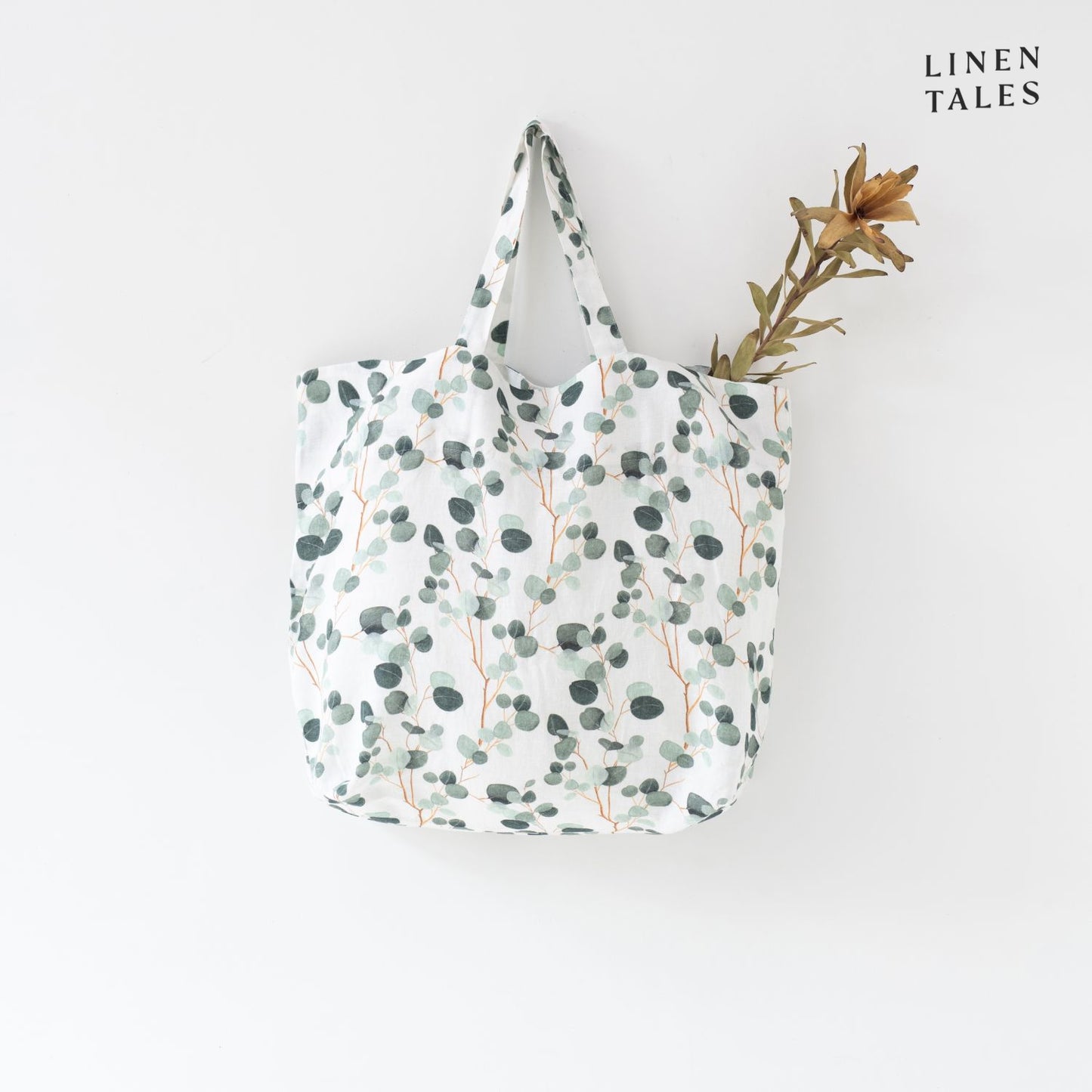 Eucalyptus Linen Farmers Market Bag