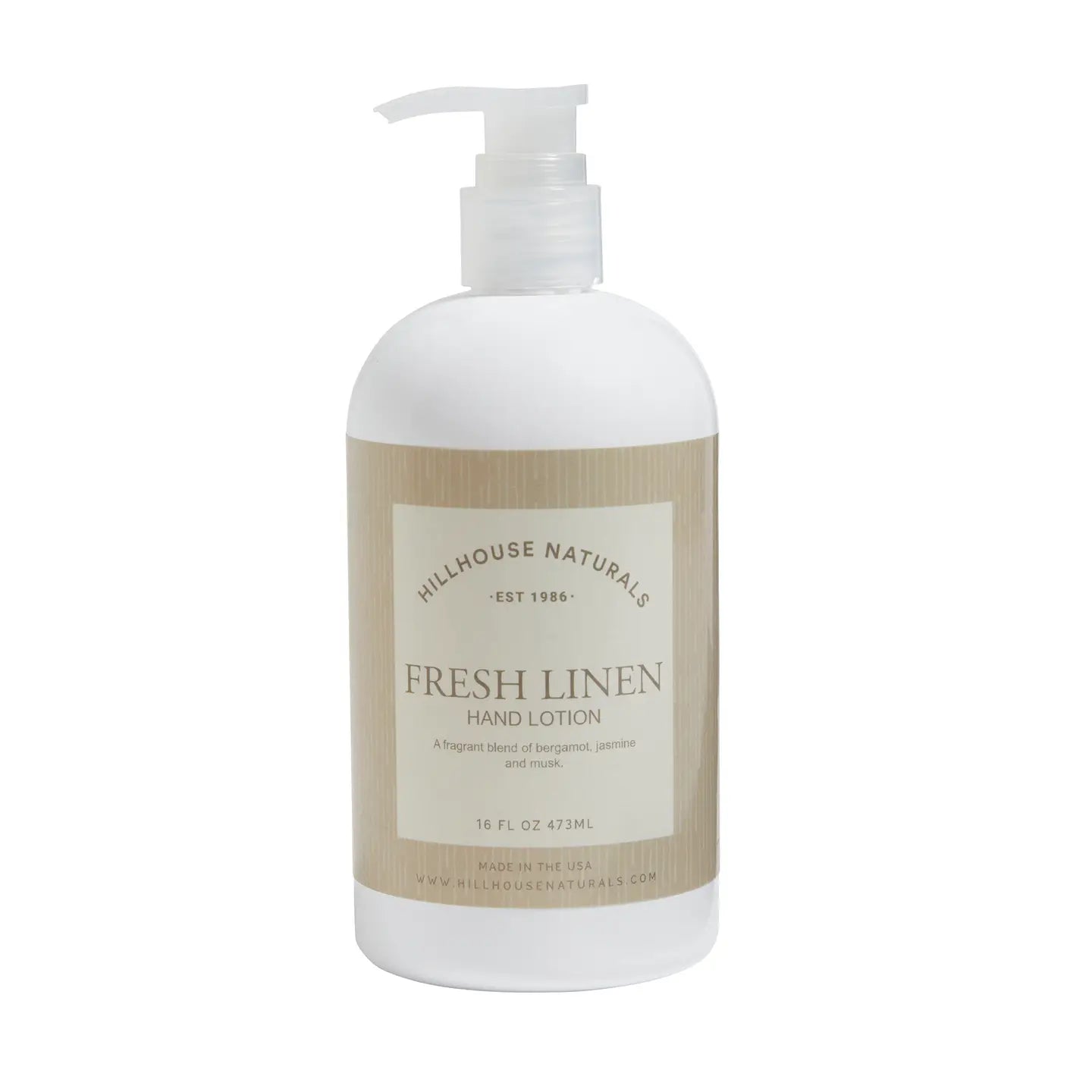 Fresh Linen Hand Lotion 16 oz