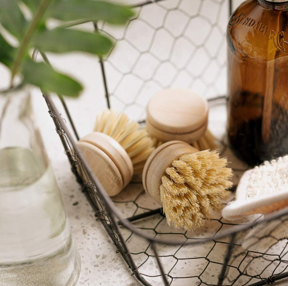 Replacement Dish Brush Heads | Eco Bamboo (Pack of 4)