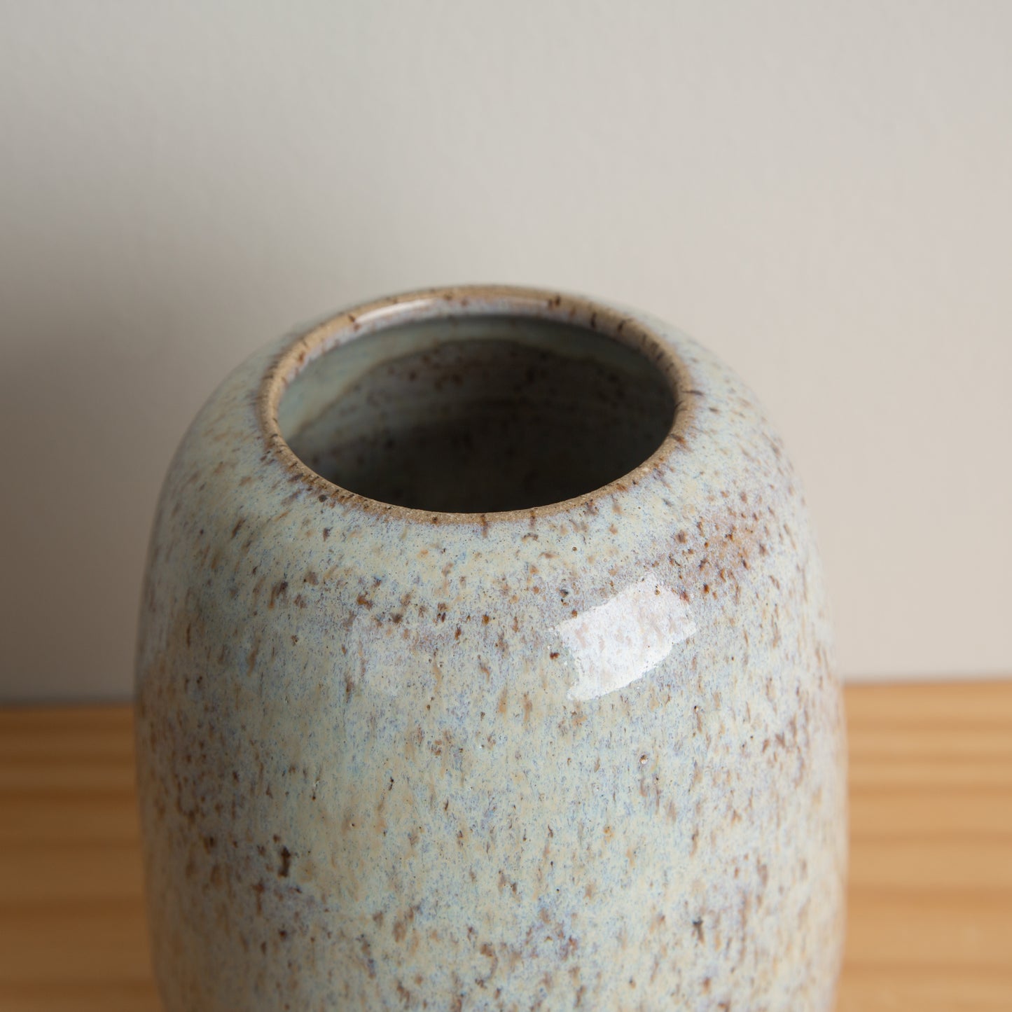 Handmade Ceramic Vase in Opal