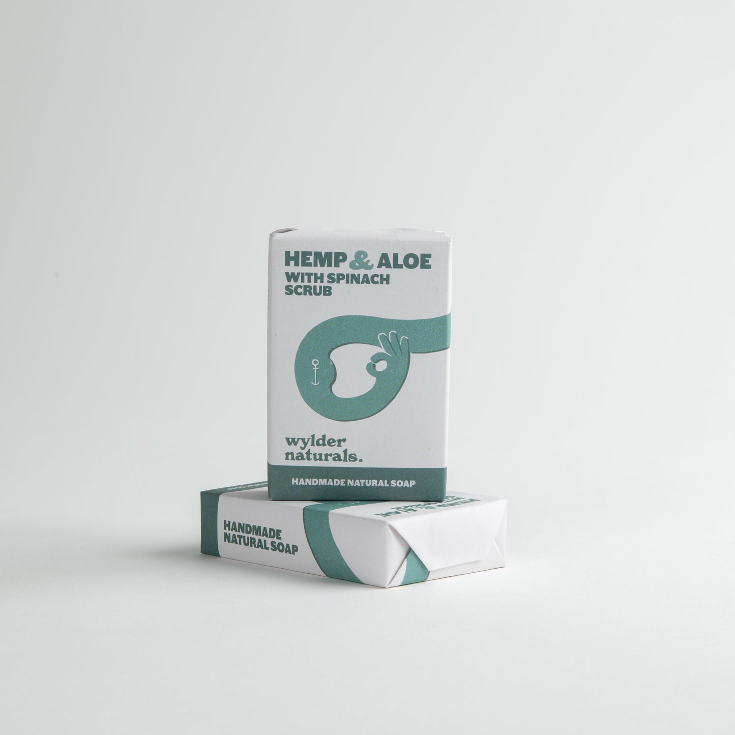 Wylder Naturals Hemp & Aloe with Spinach Scrub Soap Bar