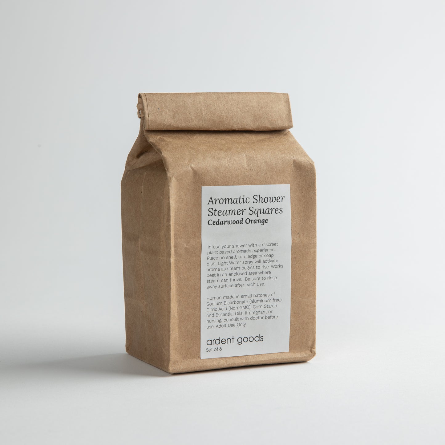 Ardent Goods Cedar Orange Aromatherapy Shower Steamers