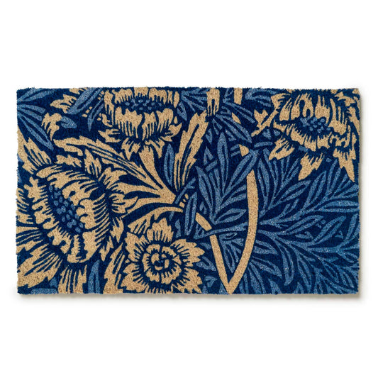 Victoria and Albert Museum Tulip and Willow Coir Doormat: 24x36