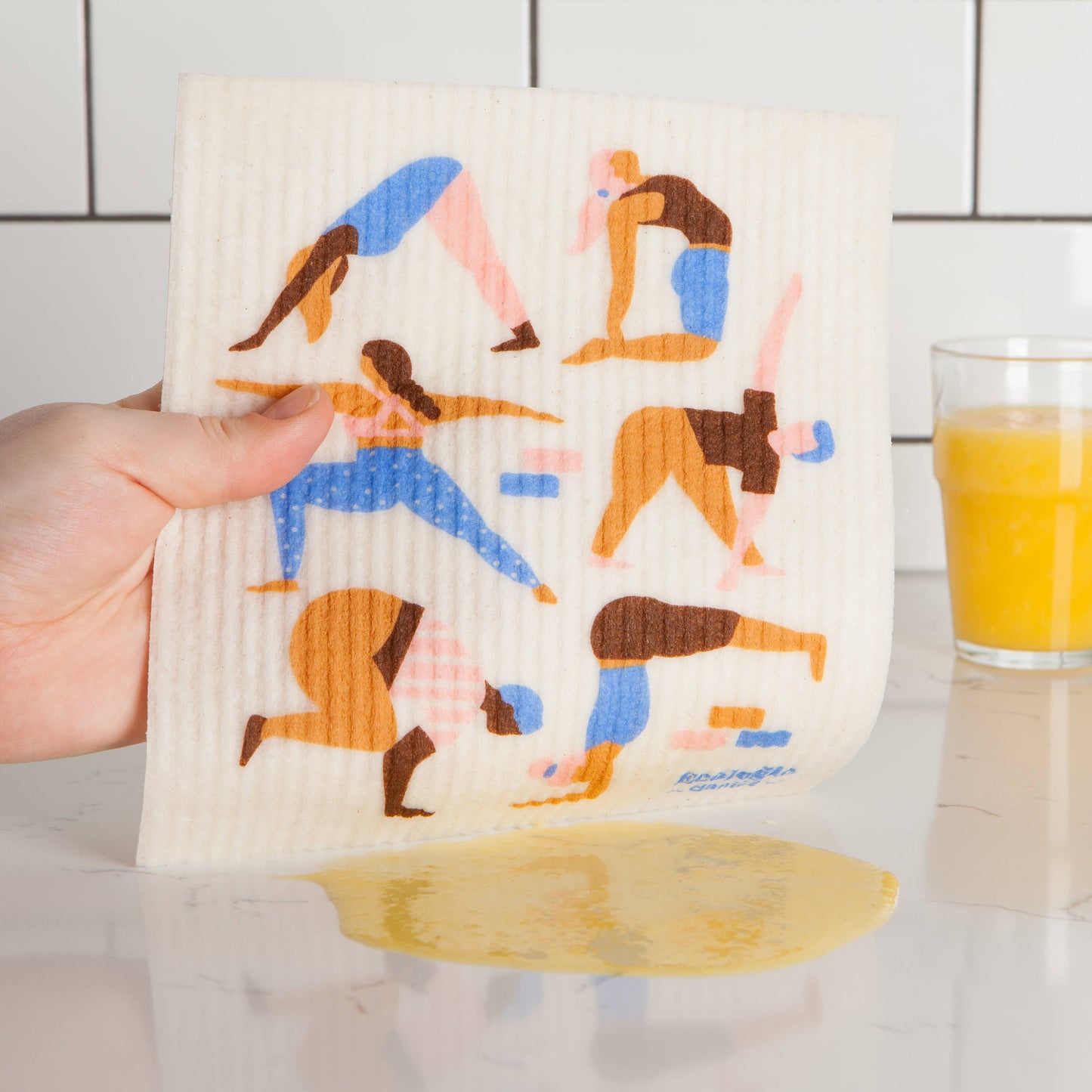 Swedish Dishcloth Yoga