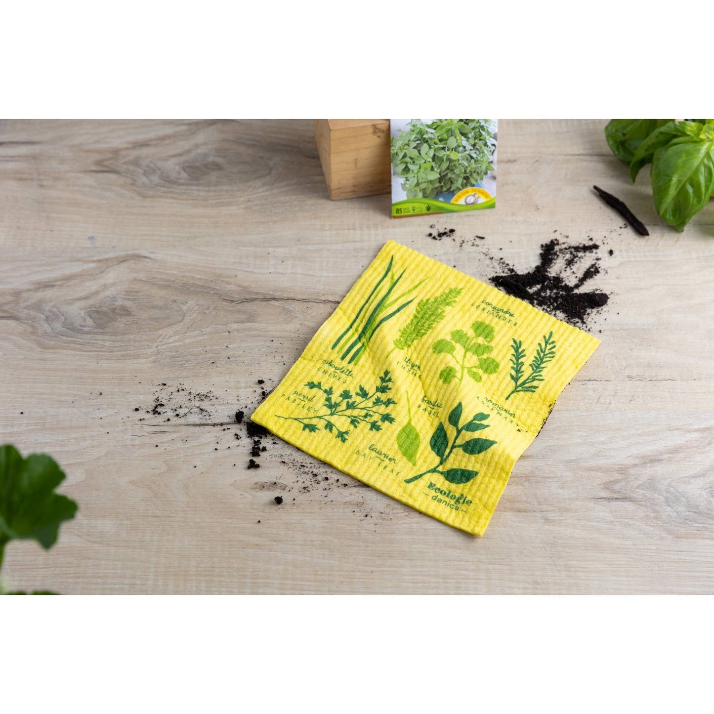 Les Fines Herbes Swedish Dishcloth