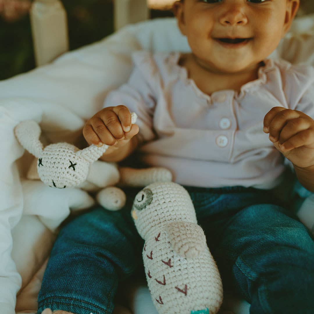 Woodland Toy - Baby Owl Rattle