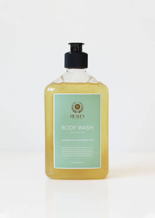 Heales Apothecary Organic Body Wash: Australian Rosewood Leaf
