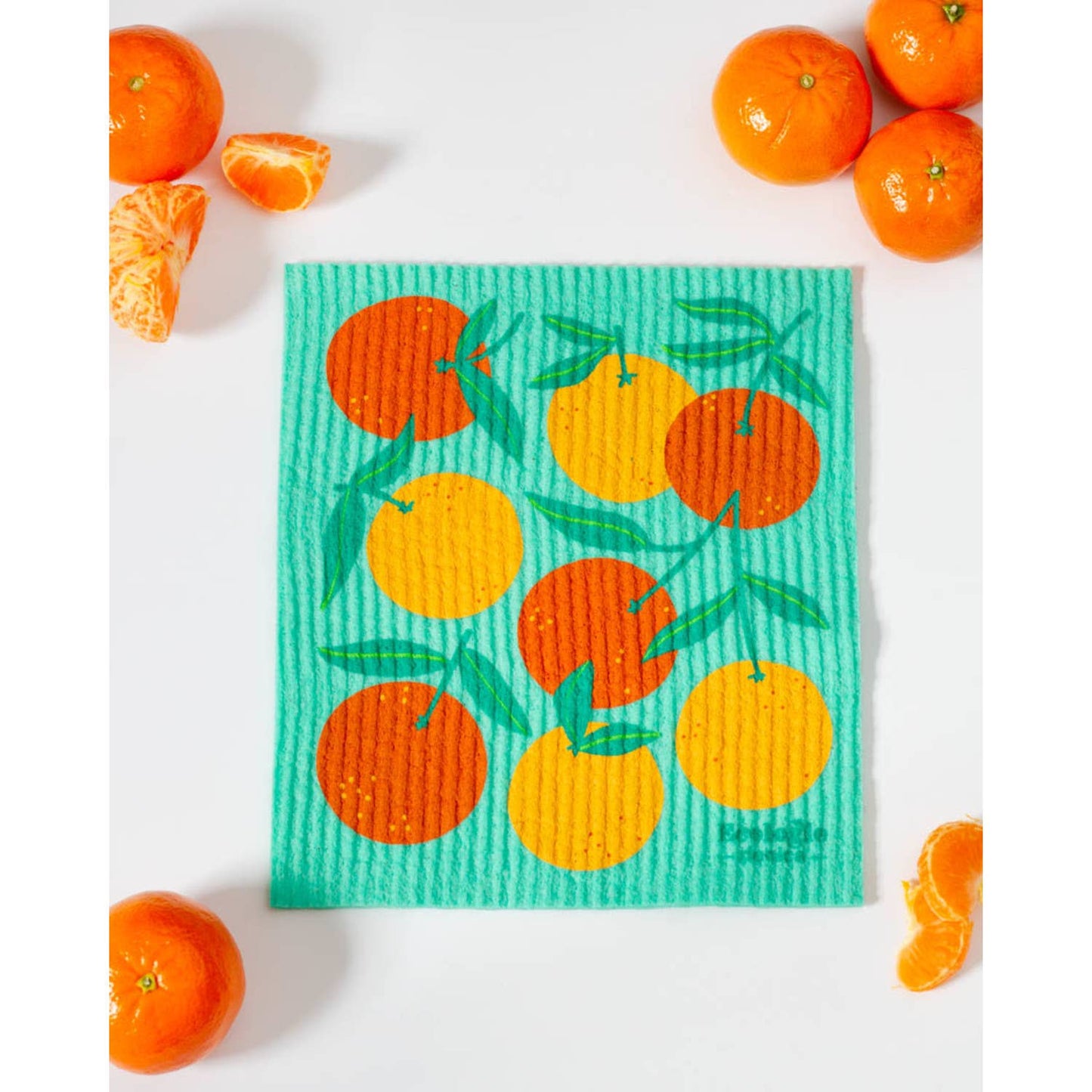 Oranges Swedish Dishcloth