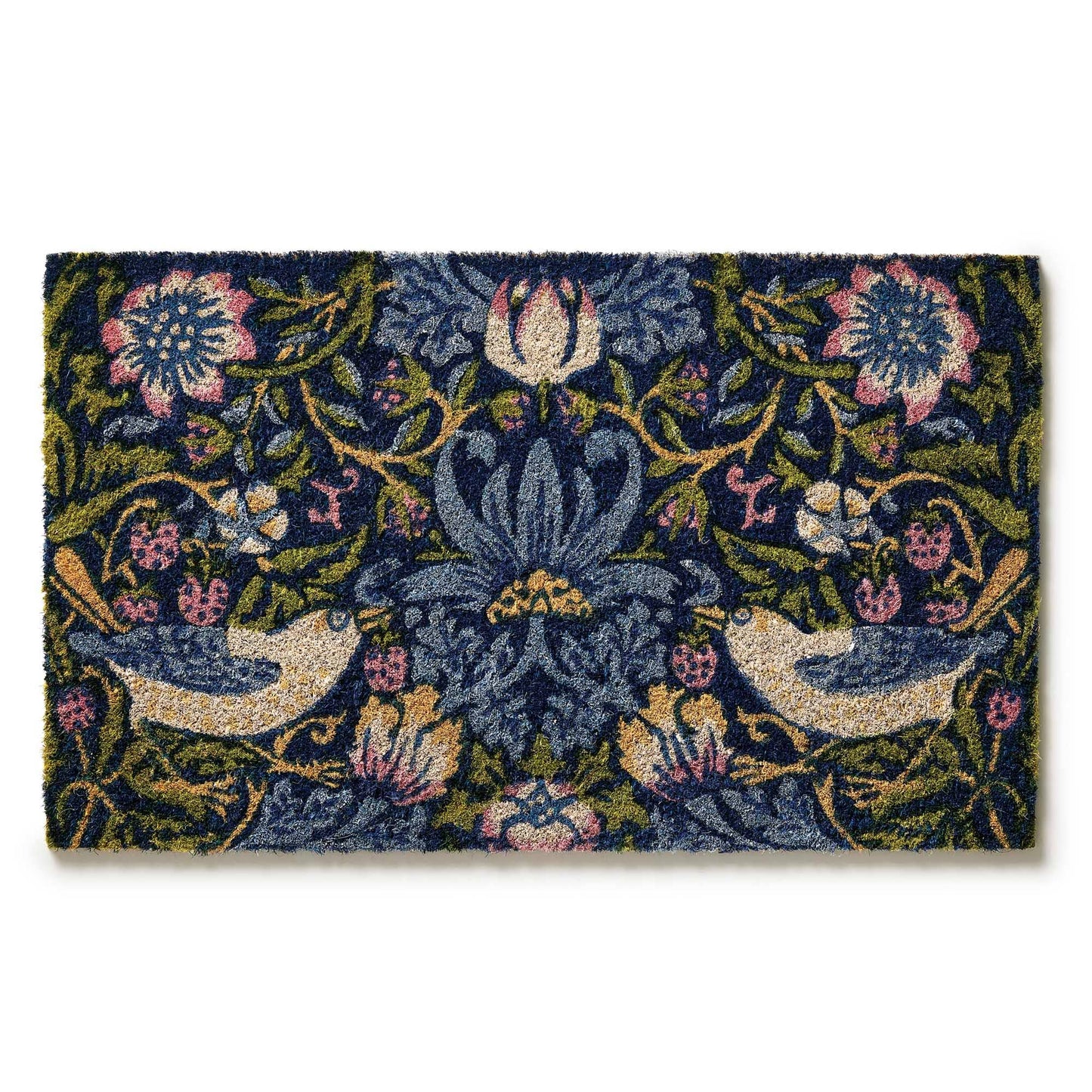Victoria and Albert Museum Strawberry Thief Coir Doormat: 24x36