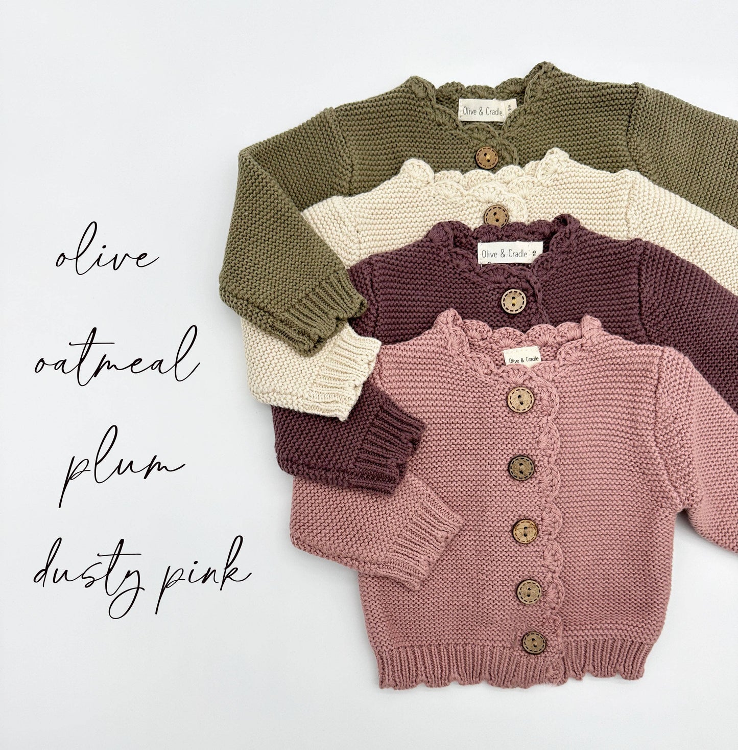 Sophia Dressy Cardigan: Light oat / 2T