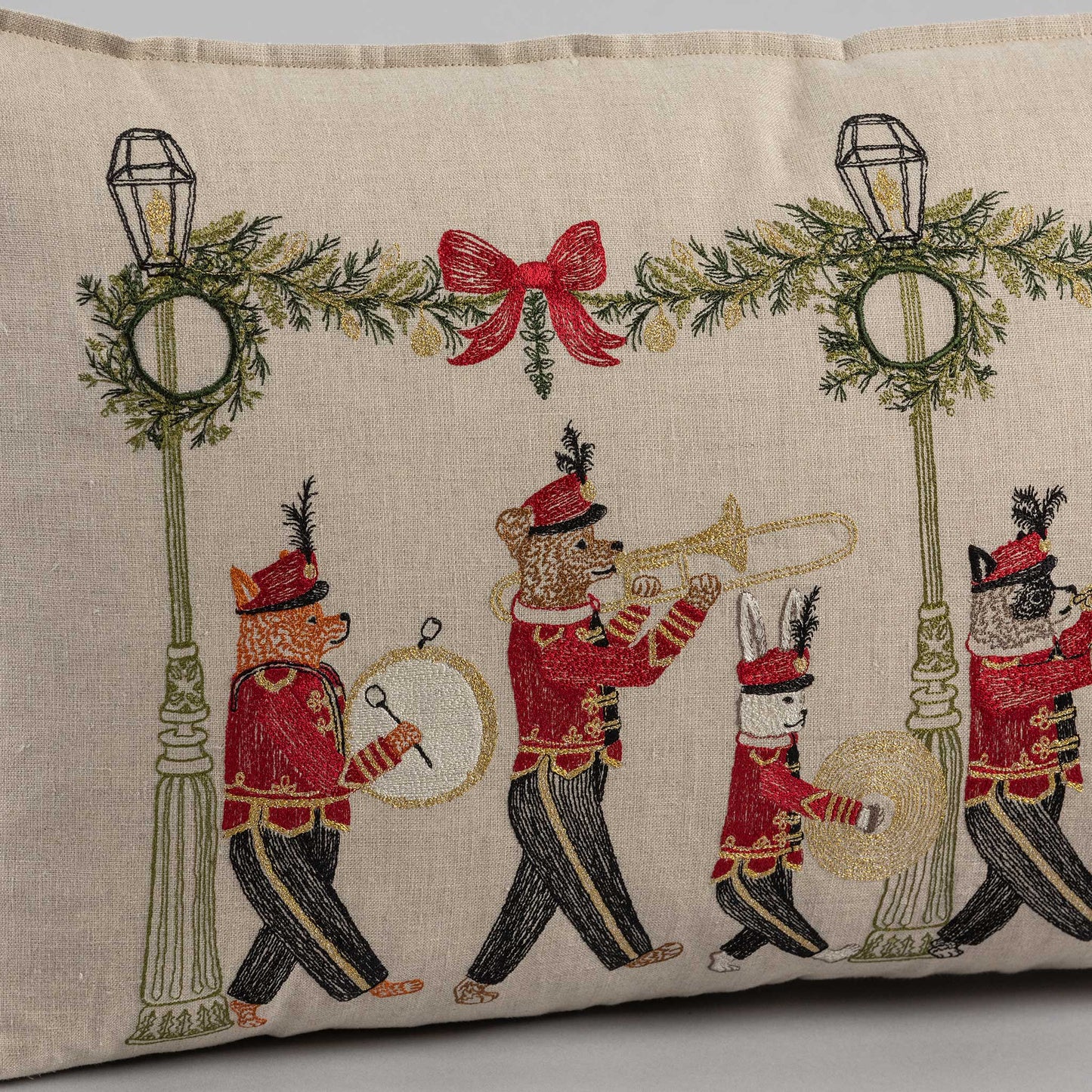 Marching Band Linen Pillow