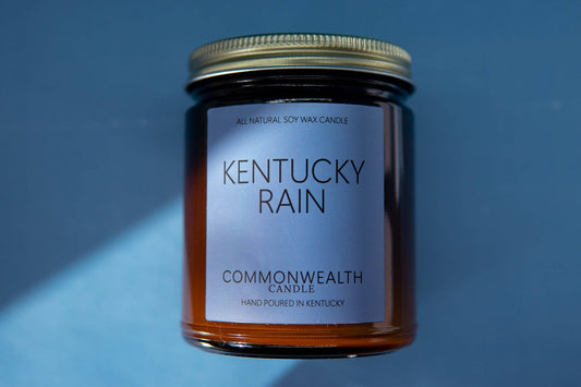 Kentucky Rain: 8oz Amber Jar