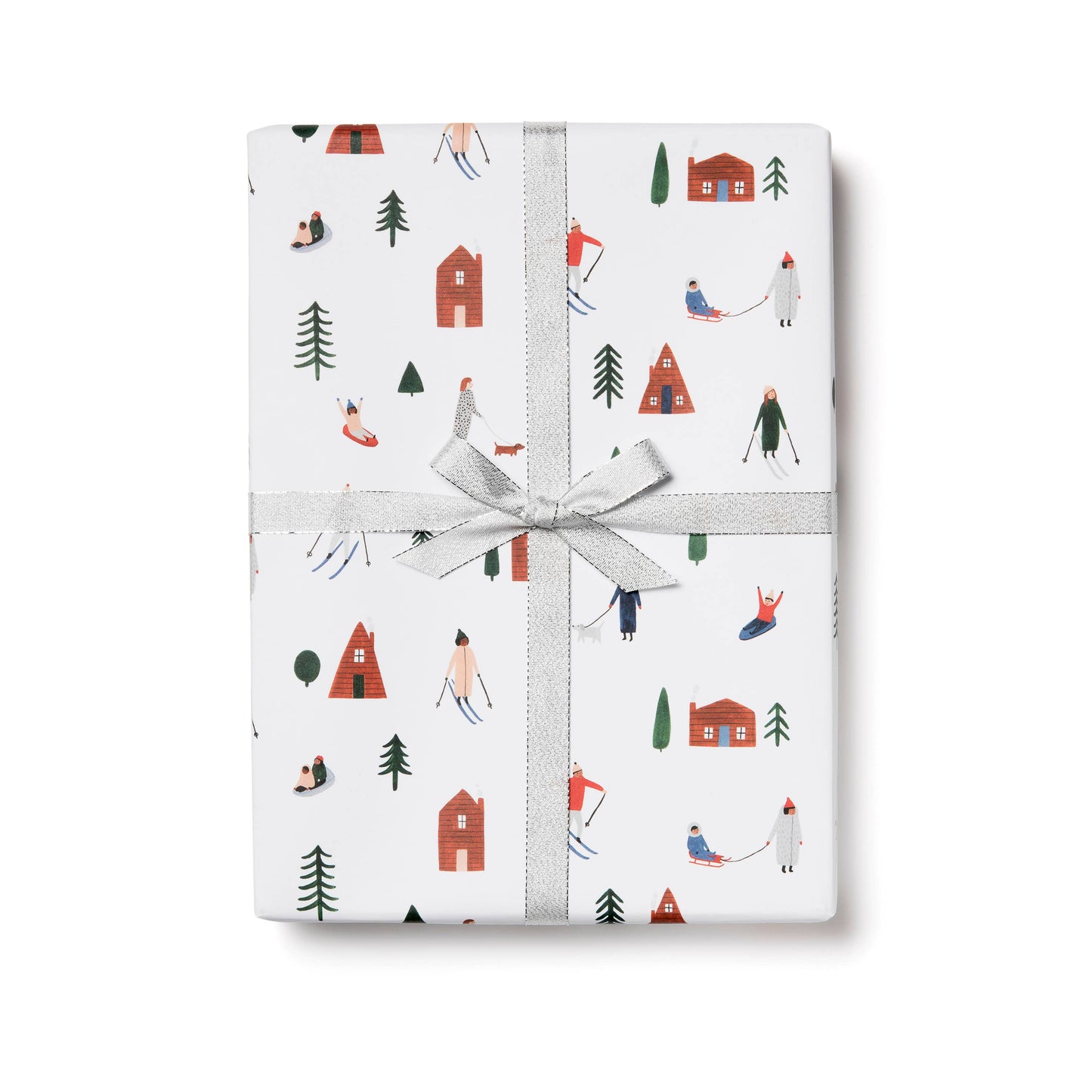 Snow Day Holiday Wrapping Paper