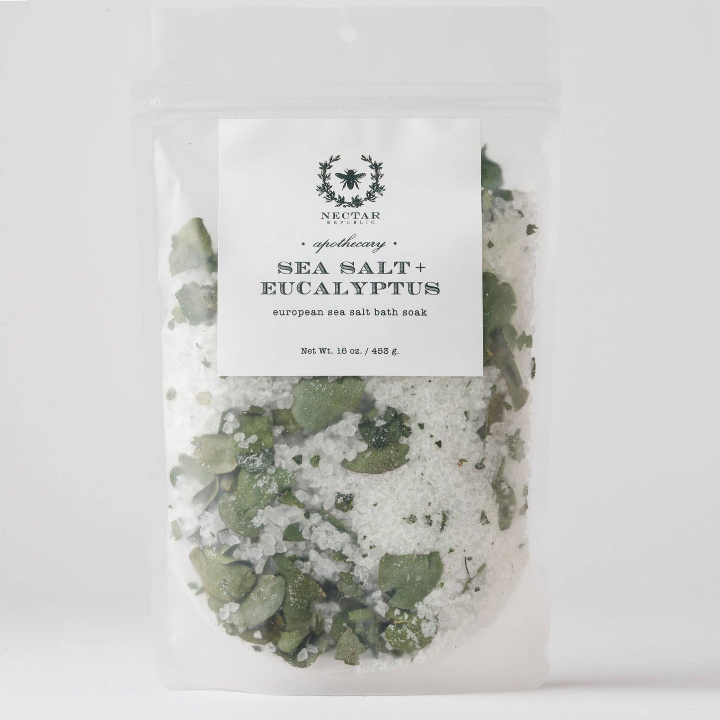 Sea Salt + Eucalyptus : Bath Soak Refill Pouch - 16 oz.