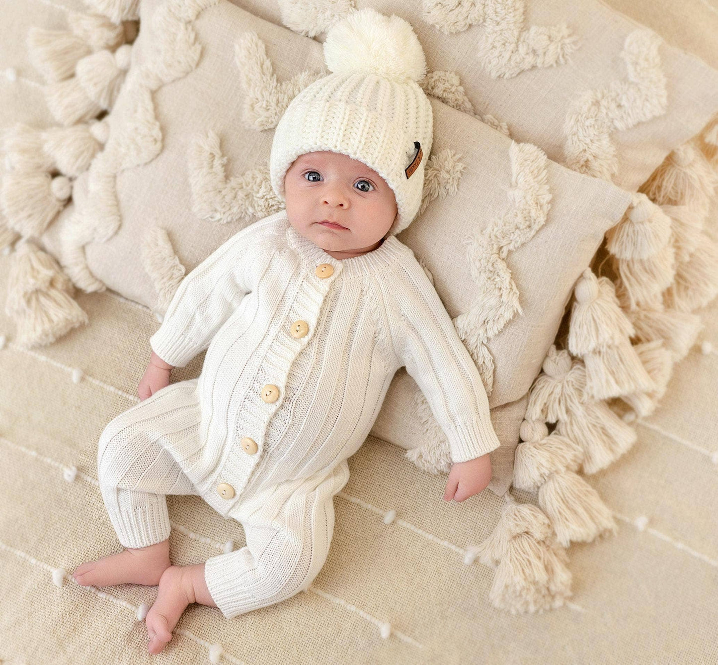 Milo Jumpsuit: Taupe / 3-6 monthsUS numeric