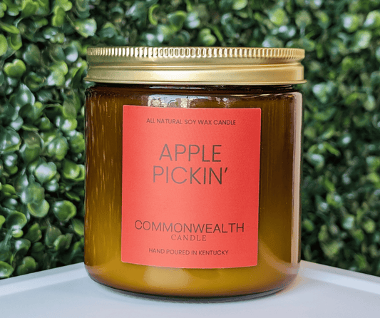 Apple Pickin': 16oz Amber Jar