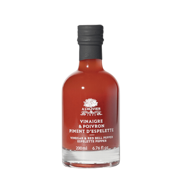 A L'Olivier Red Bell Pepper & Espelette Pepper Vinegar 6.7oz