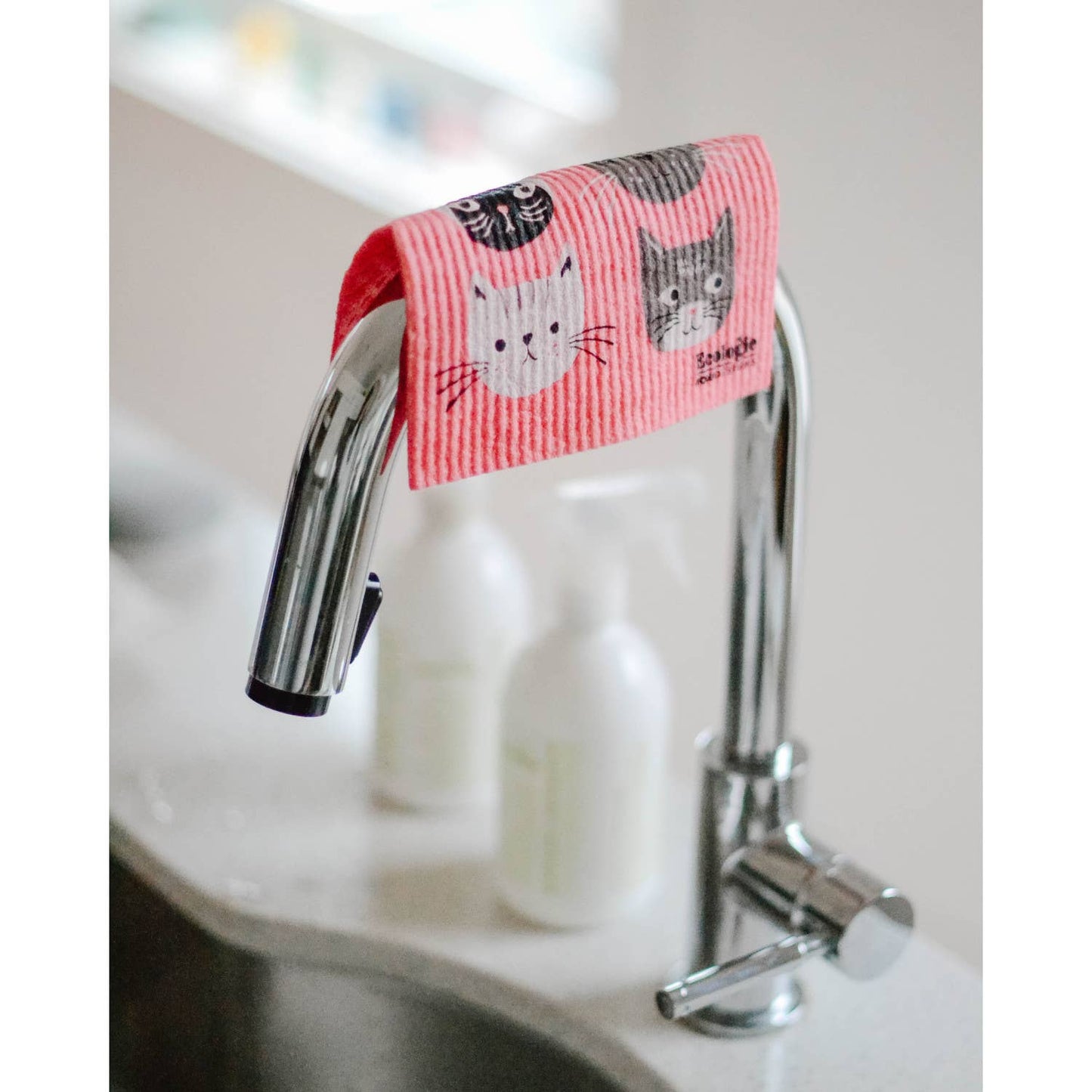 Cats Meow Swedish Dishcloth