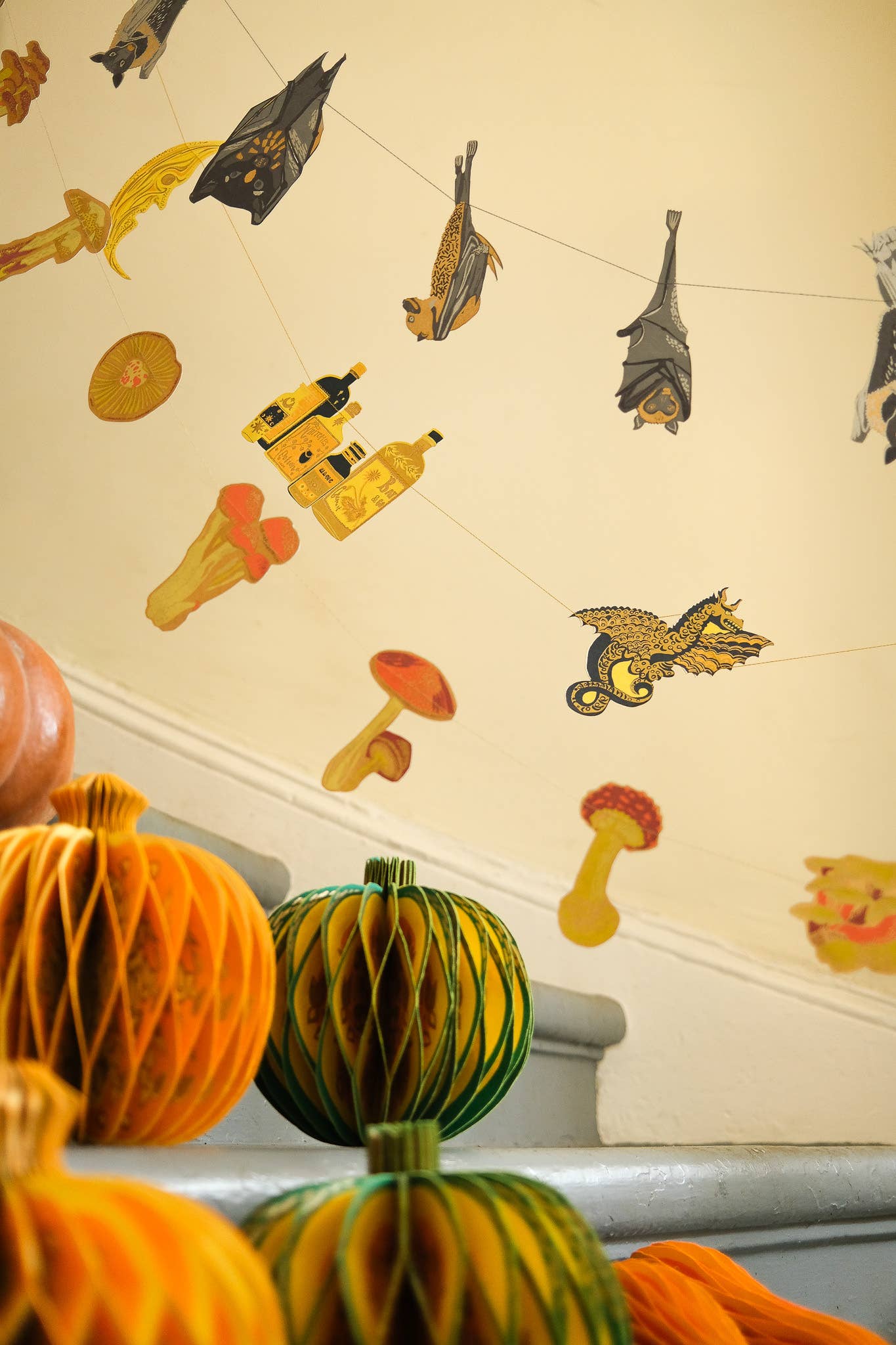 Samhain Sewn Garland