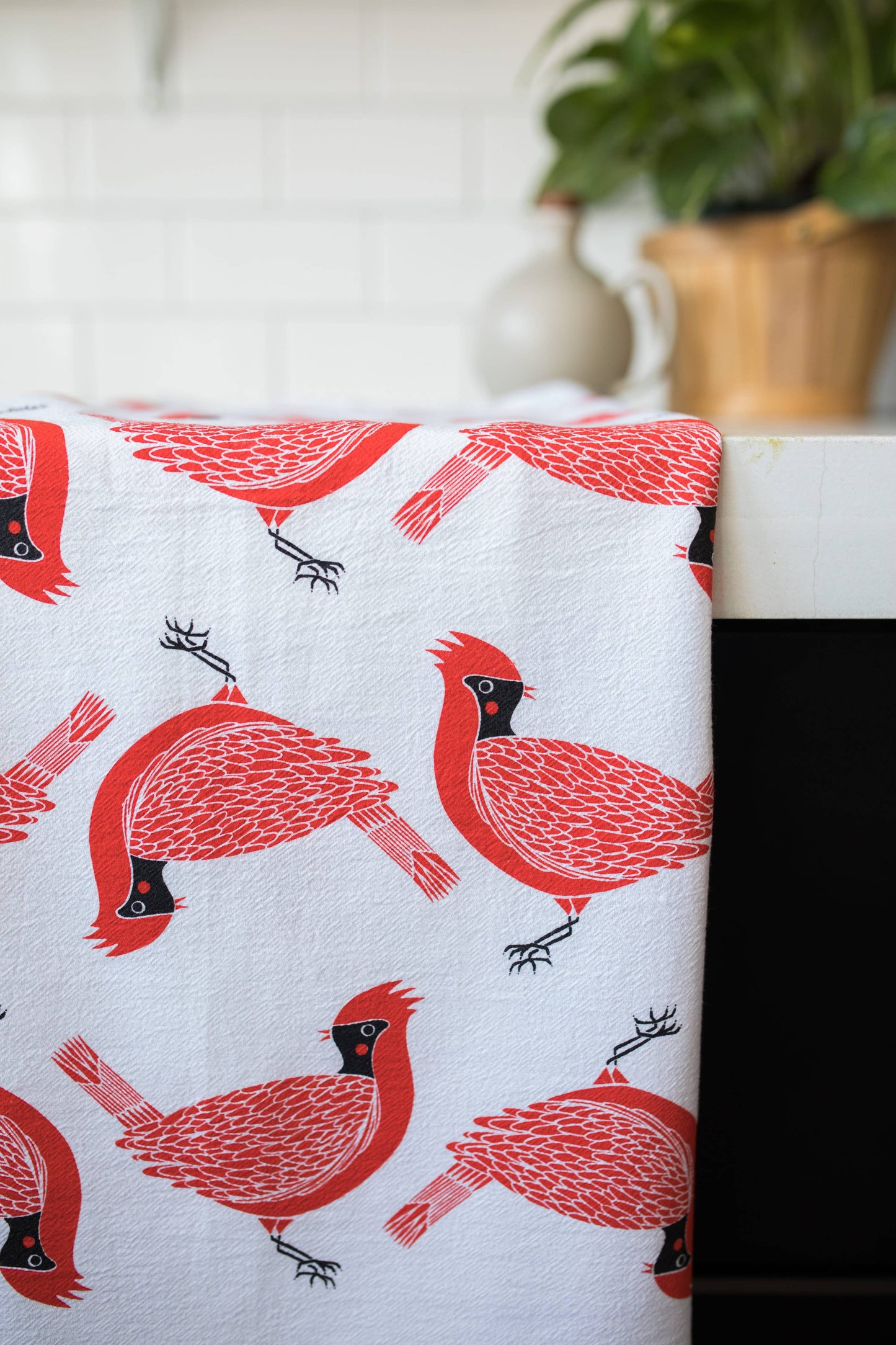 Cardinal Tea Towel