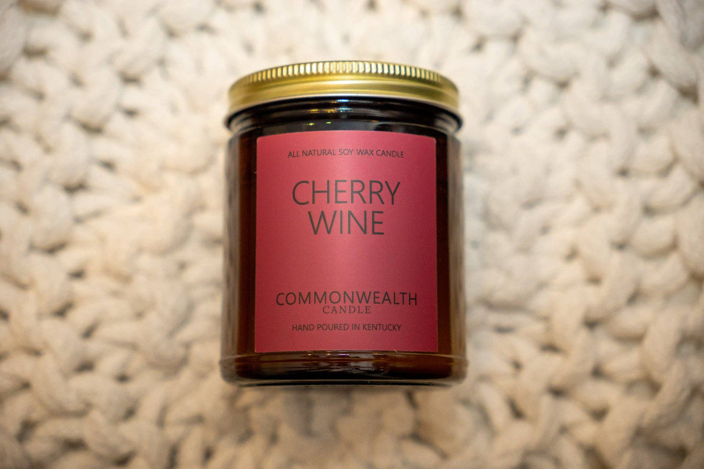 Cherry Wine: 8oz Amber Jar