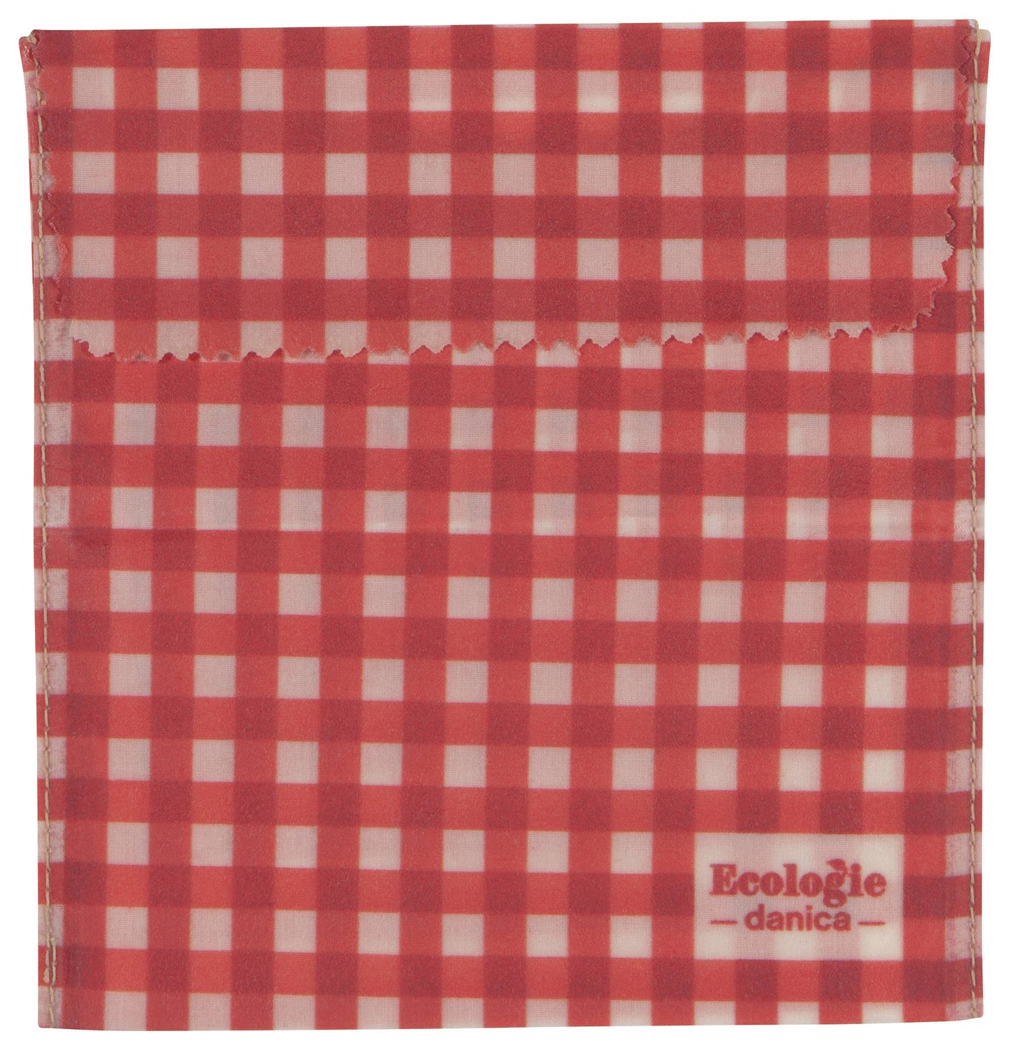 Gingham Dot Beeswax Sandwich Bag Set of 2