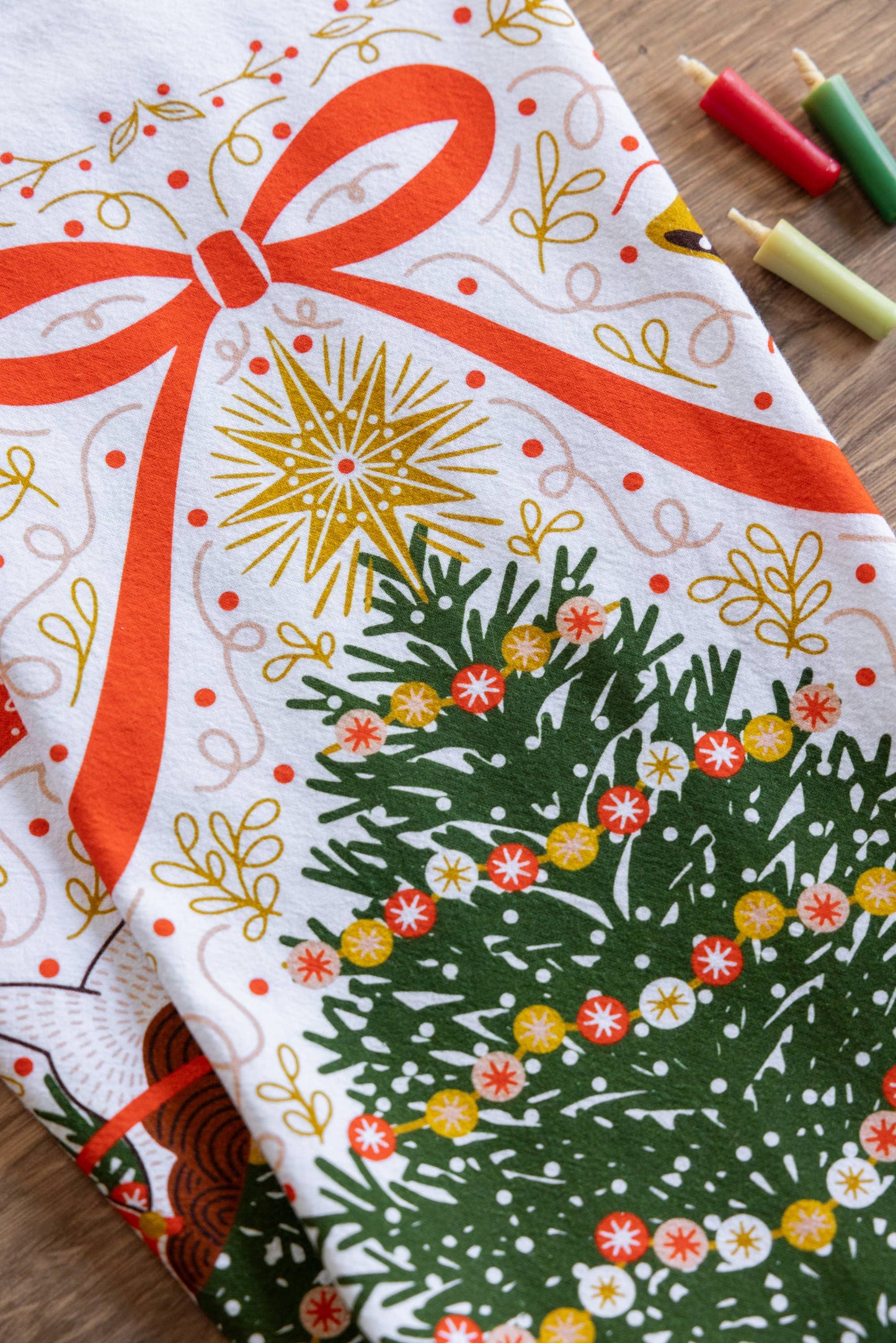 Christmas Tree Tea Towel