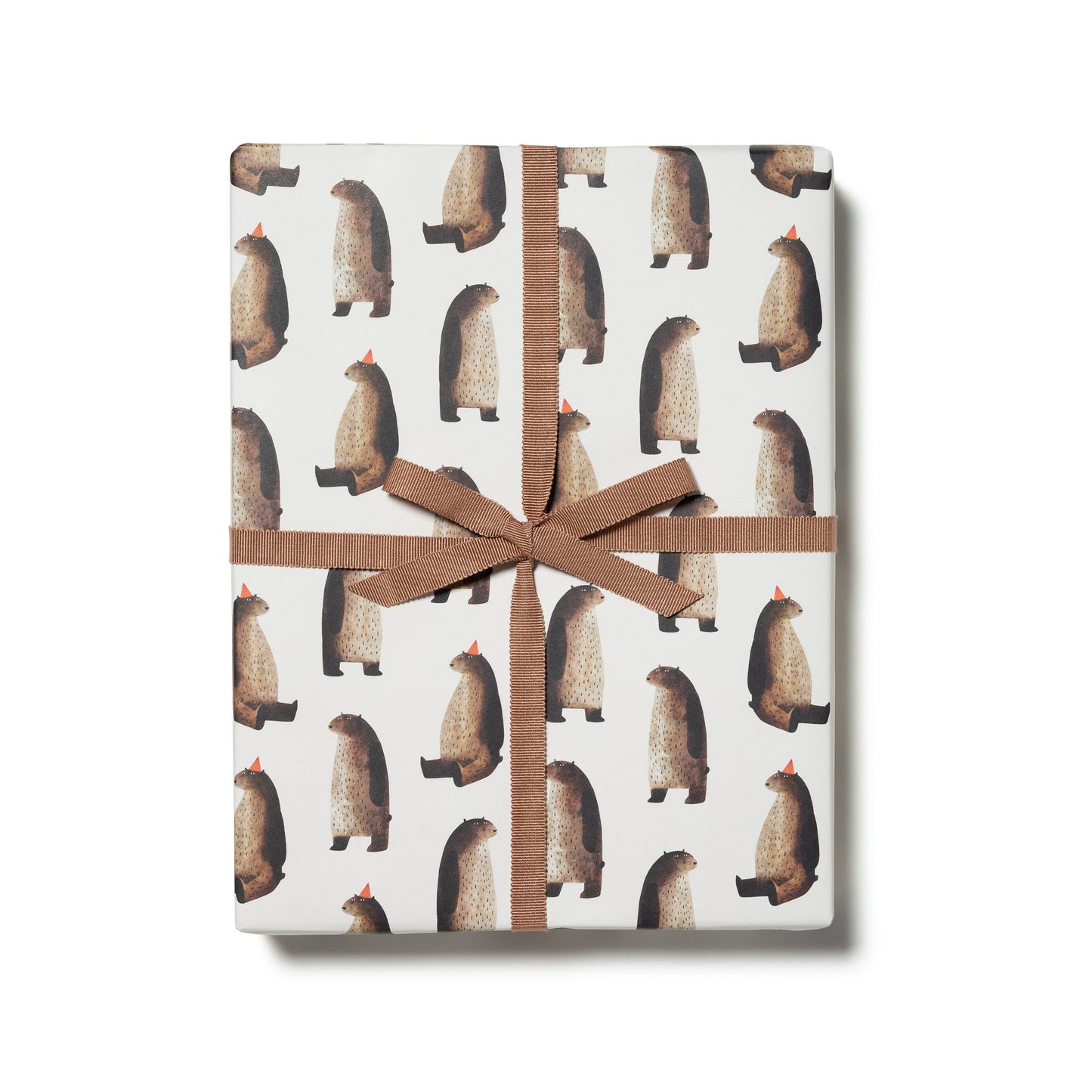 Party Bear Recycled Wrapping Paper