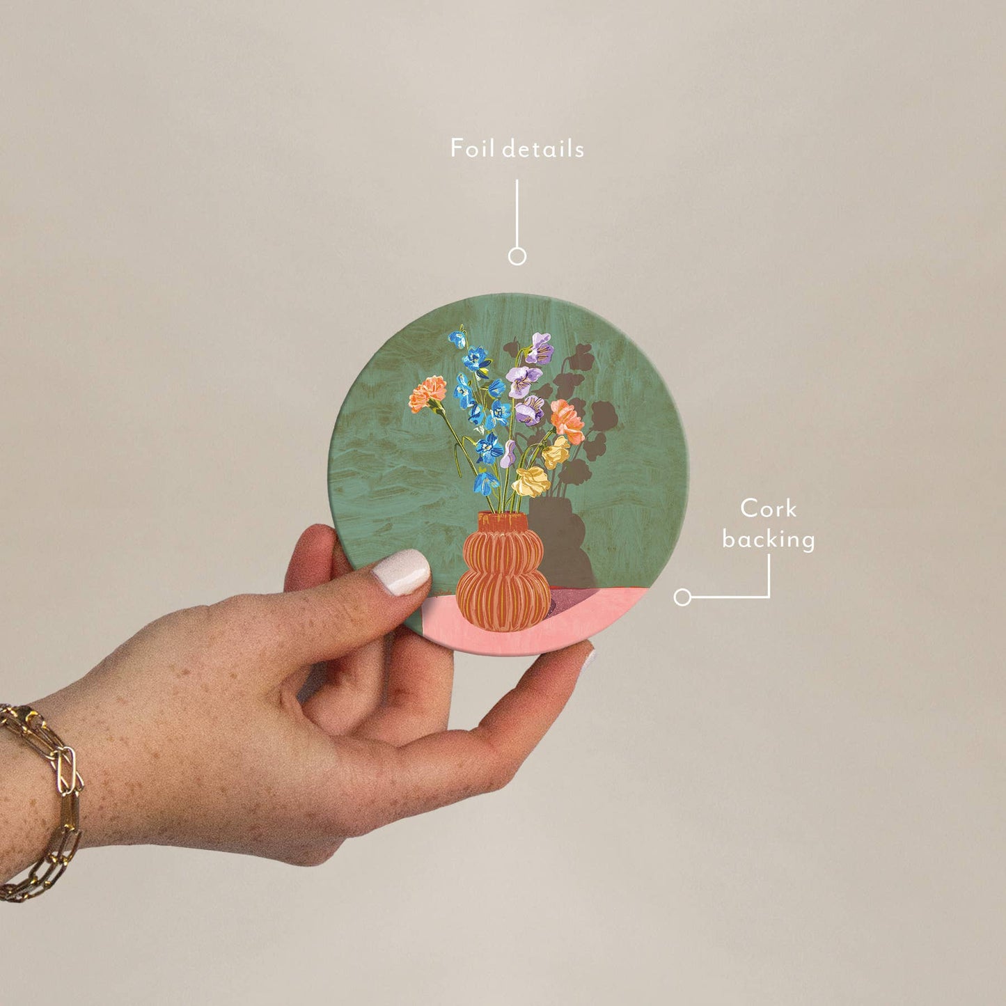 Sweet Days Vase Coaster